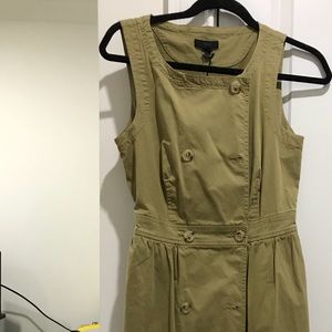 J.Crew Garment-dyed trench dress